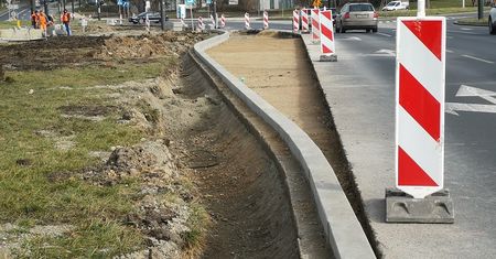 Roboty drogowe w centrum Lublina. Będzie nowy pas lewoskrętu na rondzie Mohyły