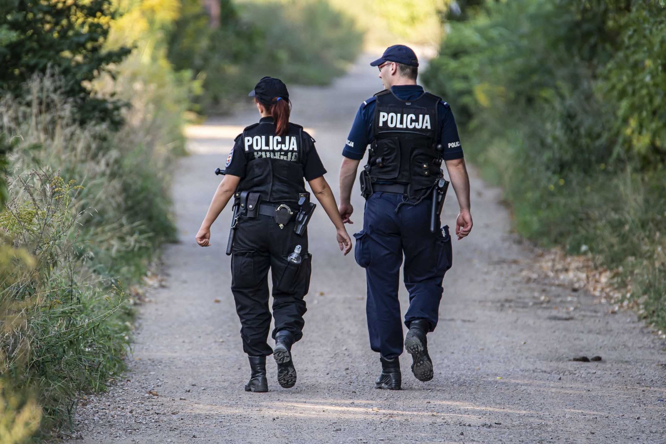 Policja policjant policjanci patrol służba