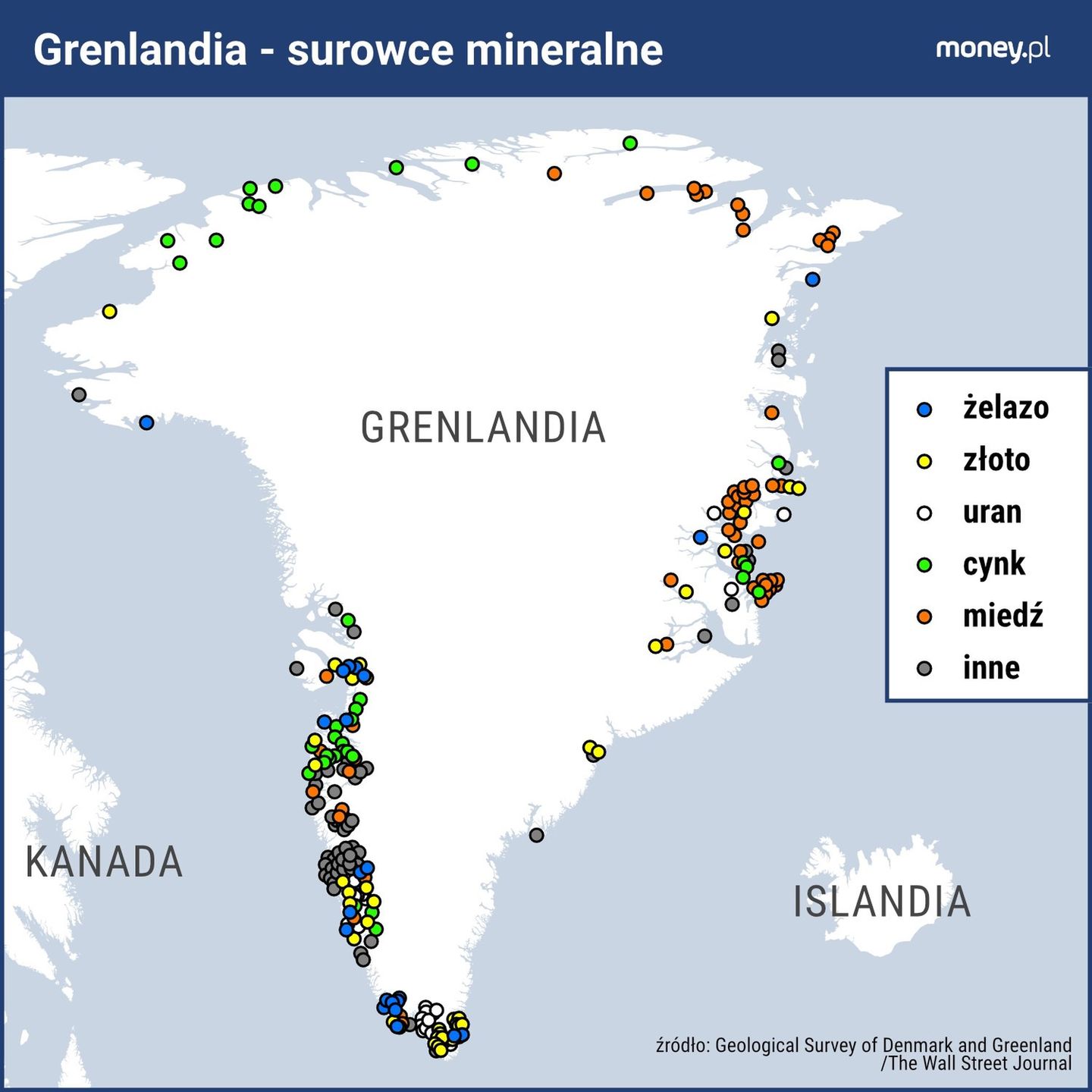 Surowce mineralne Grenlandii