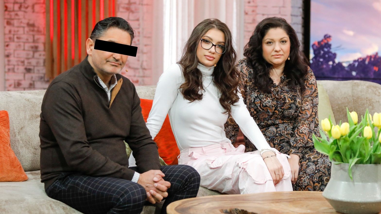 Viki Gabor z rodzicami: Eweliną Gabir i Dariuszem G. i 