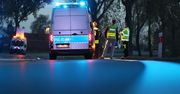 Wypadek na DK74 w Gierczycach. Zderzyły się trzy pojazdy