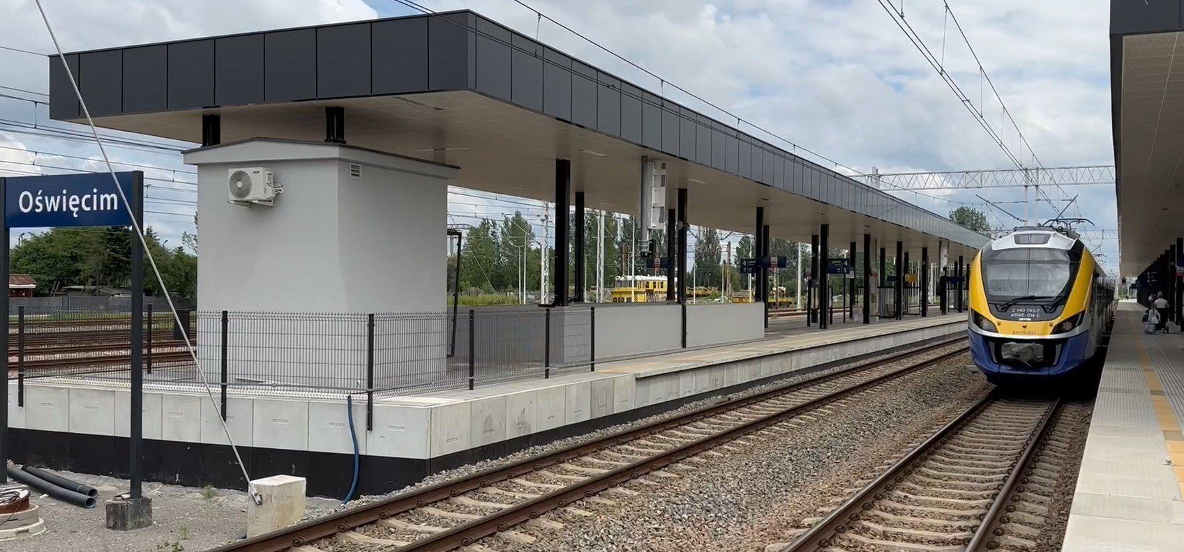 Dworzec kolejowy w Oświęcimiu ponownie staje się ważnym węzłem komunikacyjnym