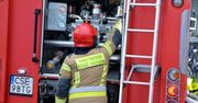 Grzybów: Pożar w domu jednorodzinnym