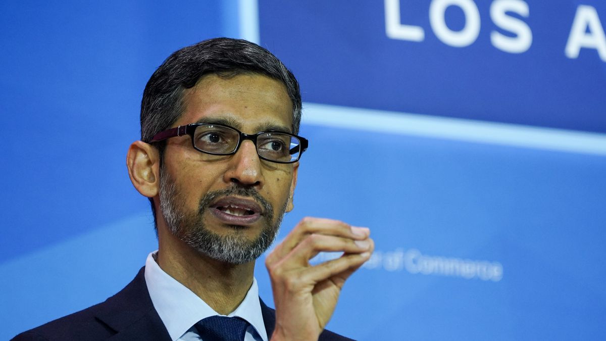 Na zdjęciu dyrektor generalny koncernu Alphabet Sundar Pichai