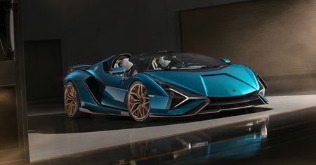 Sián Roadster to najmocniejsze lamborghini bez dachu. Powstanie tylko 19 egzemplarzy