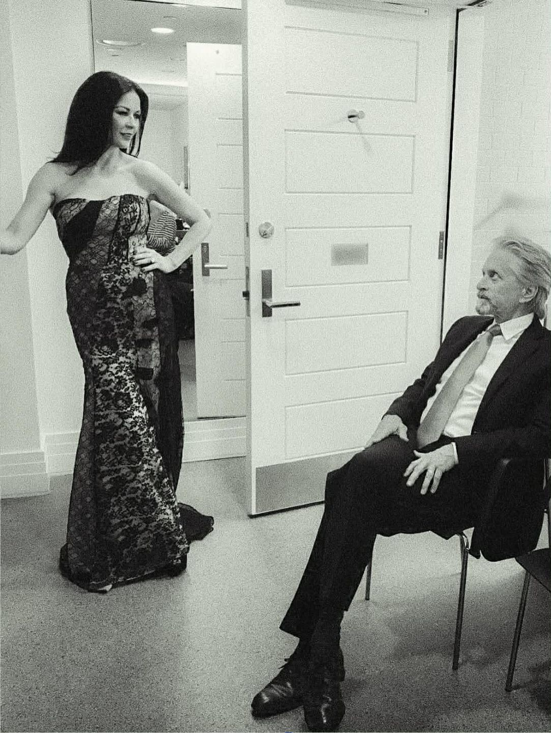 Catherine Zeta Jones uczciła SREBRNE GODY z Michaelem Douglasem