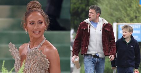 Ben Affleck spędził Dzień Ojca z synem i jego mamą. Wylewna Jennifer Lopez komentuje: "Nasz BOHATER" (FOTO)