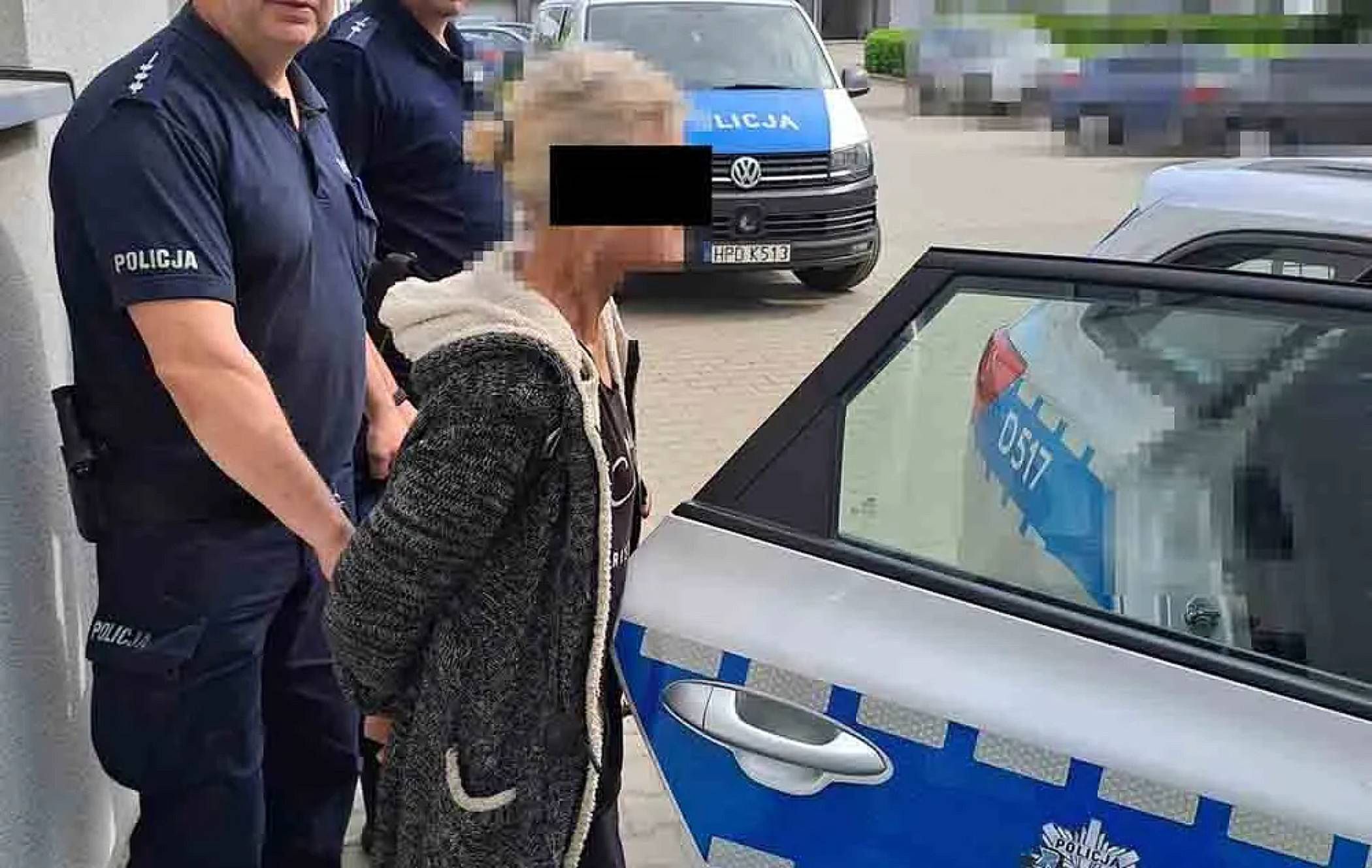 Policja zatrzymała kobietę, która znęcała się nad matką