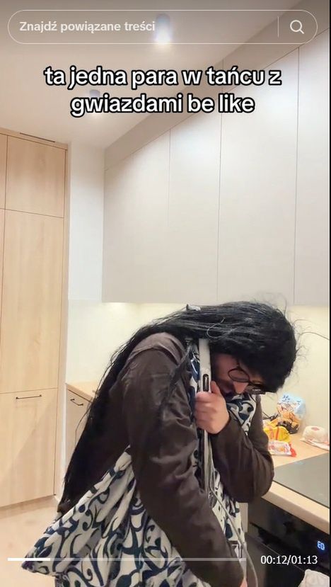 Tiktoker sparodiował Agnieszkę Kaczorowską i Marcina Rogacewicza