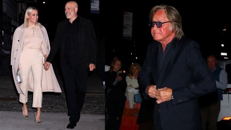 Yolanda Hadid z partnerem i Mohamed Hadid
