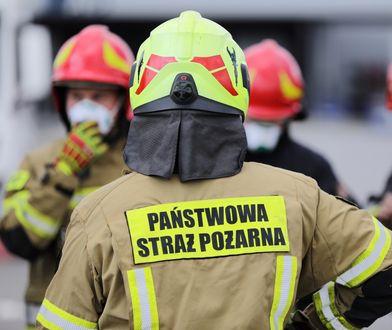 Warszawa. Pożar domu jednorodzinnego na Bielanach. Znaleziono spalone zwłoki