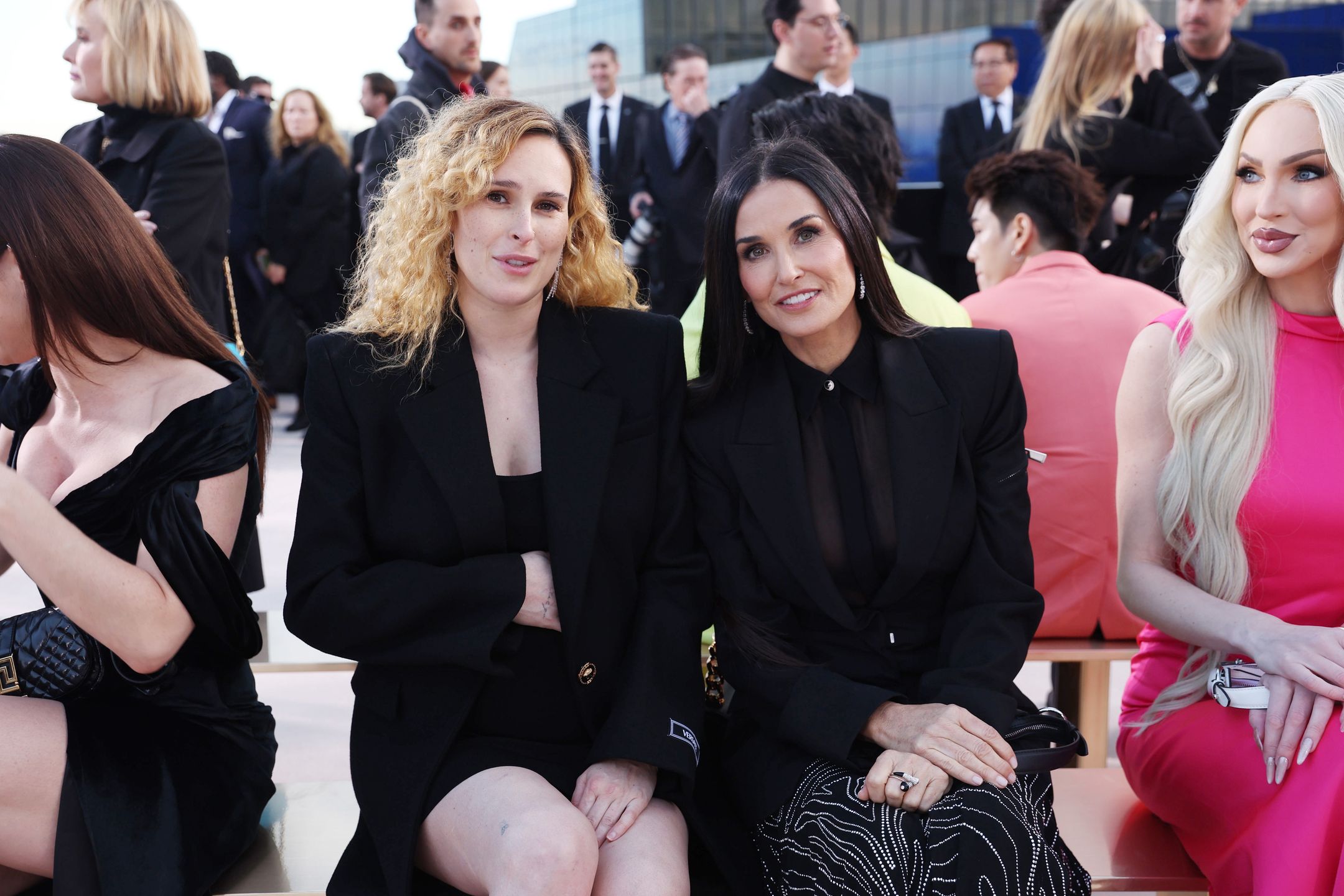 Demi Moore i Rumer Willis