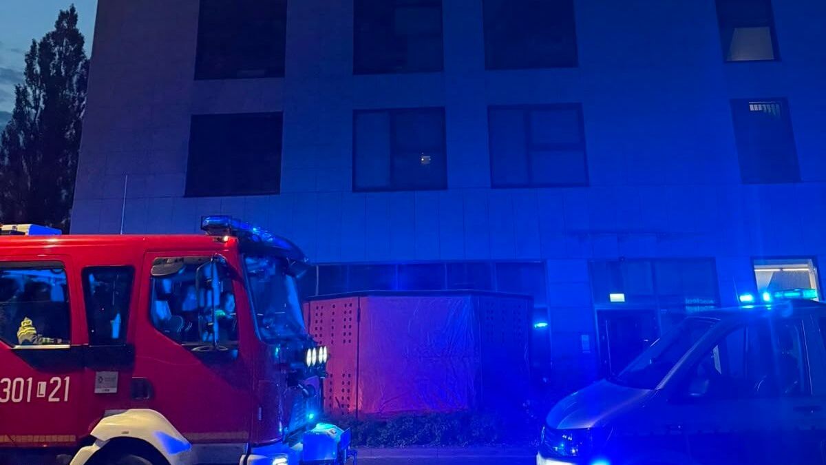 Nocna akcja służb przy ul. Nałęczowskiej w Lublinie