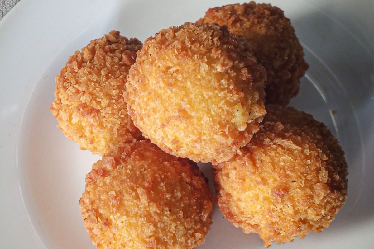 Knusprige Kartoffelbällchen