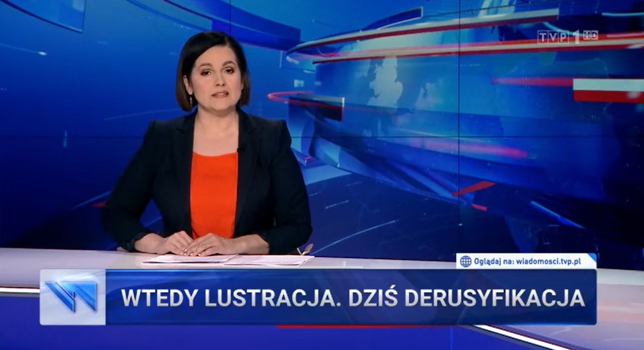 Reporter "Wiadomości" nie chciał się przyznać, skąd jest? Nagranie