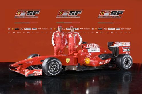 Nowy bolid Ferrari na sezon 2009