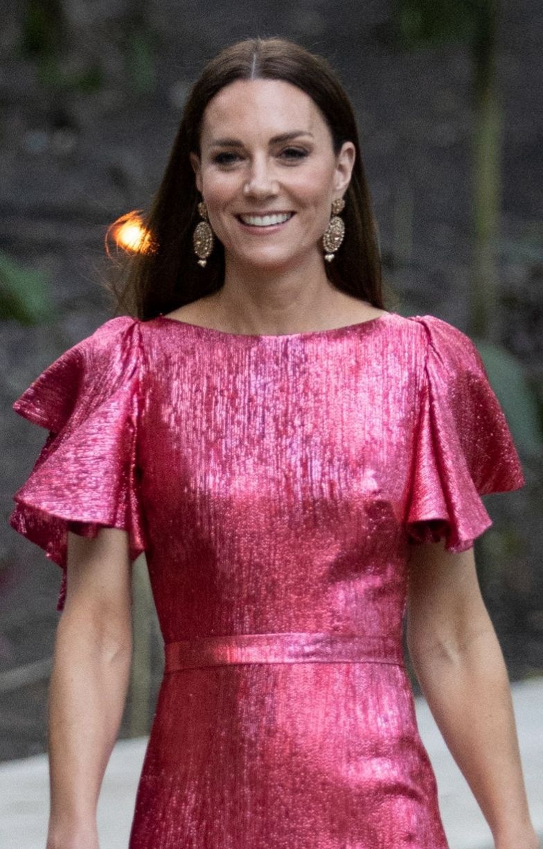Książę William i Kate Middleton na uroczystym przyjęciu w Belize