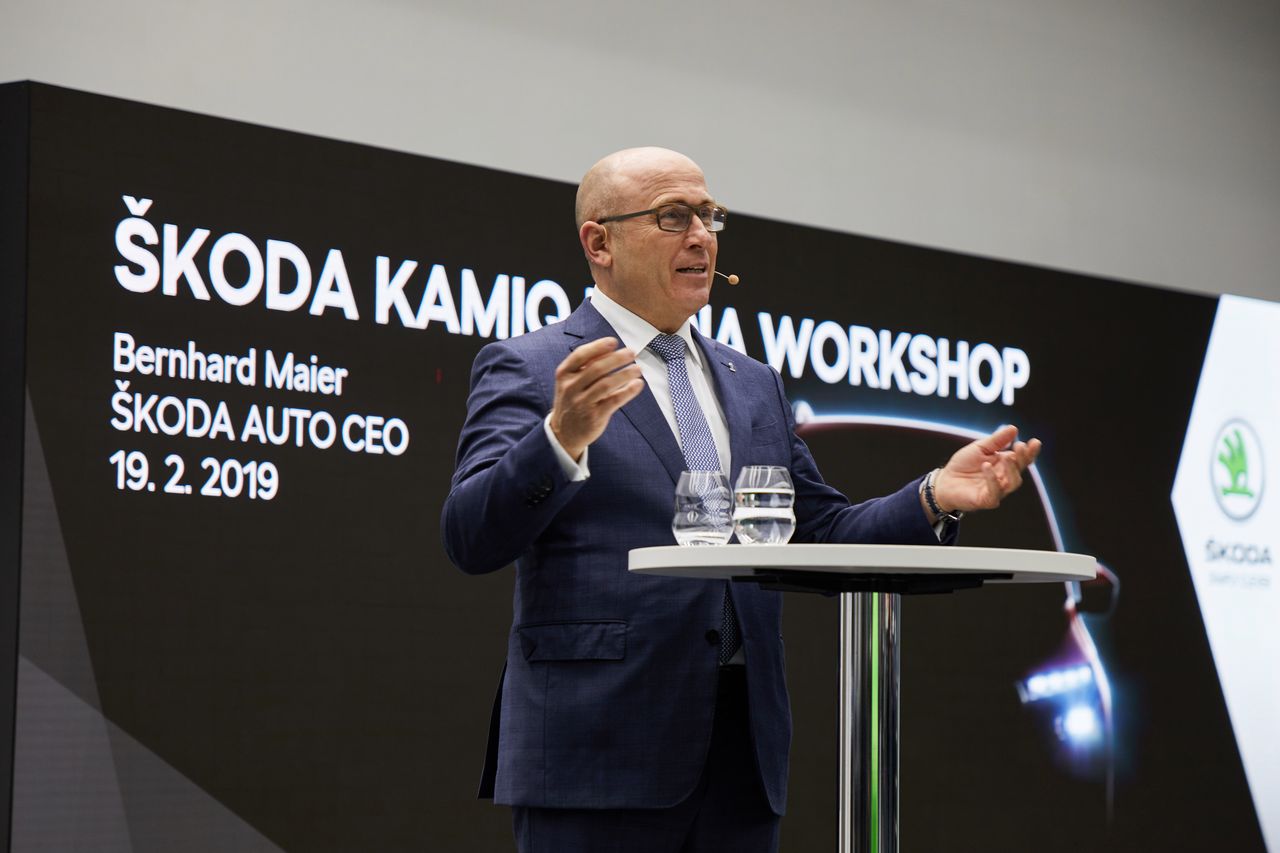 CEO Škoda - Bernhard Maier