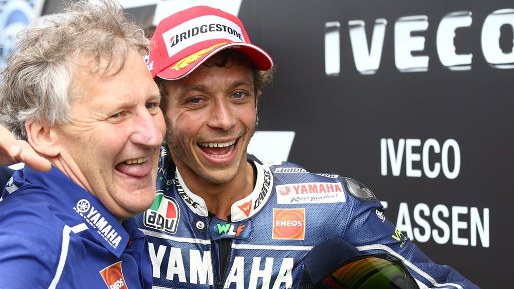 Jeremy Burgess i Valentino Rossi