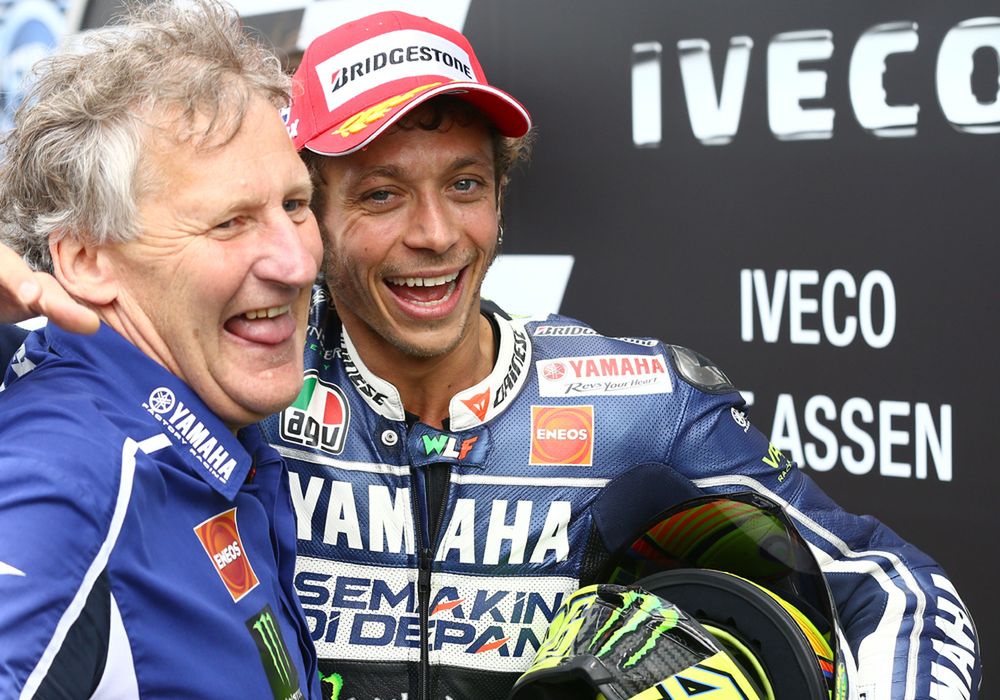 Jeremy Burgess i Valentino Rossi