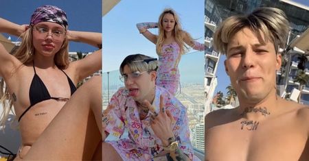 Żabson pławi się w LUKSUSIE na dubajskich wakacjach z dziewczyną (ZDJĘCIA)