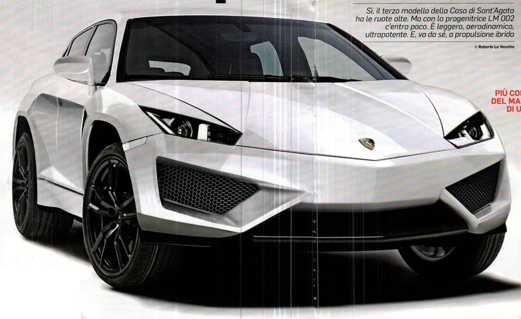 Lamborghini SUV (źródło: Quattroruote)