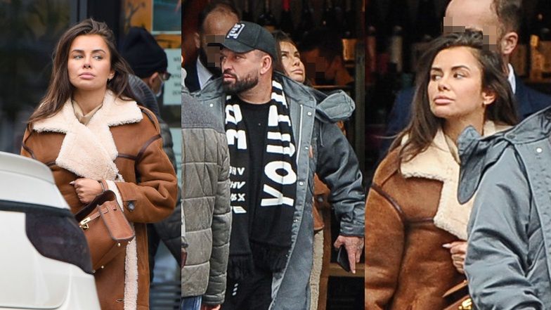 Natalia Siwiec zadziera nosa na lunchu z Mariuszem Raduszewskim