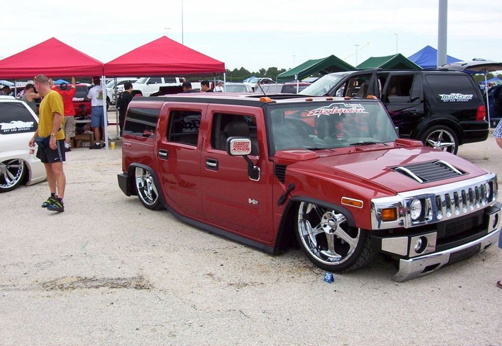 Hummer H2 lowrider (fot. sr4000.com)