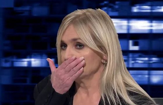 Monika Olejnik powtórzyła w TVN24 gest niemieckich piłkarzy. „Danke, Deutschland”