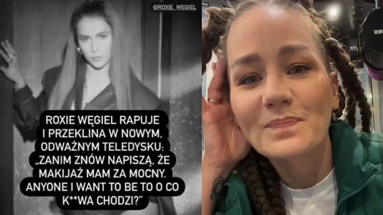 Marika poucza Roksanę Węgiel