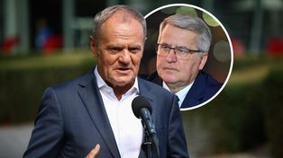"Nie rozumiem tego". Komorowski punktuje ruch Tuska