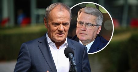 "Nie rozumiem tego". Komorowski punktuje ruch Tuska