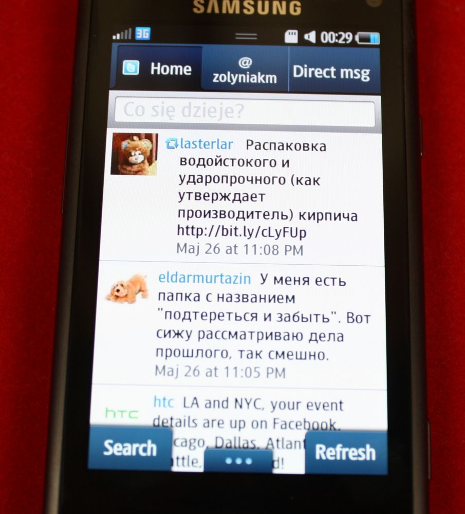 Samsung Wave S8500 - test cz.2 9