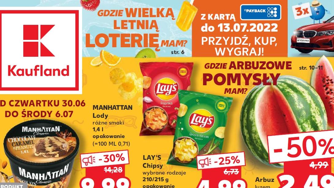 Kaufland gazetka od czwartku 30 czerwca [30.06]