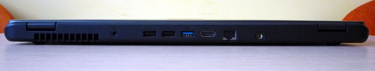 Acer Aspire M3 Touch - tył (audio, 2 x USB 2.0, USB 3.0, HDMI, LAN, zasilanie)