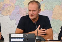 Tusk tłumaczy się ze słów tuż sprzed powodzi