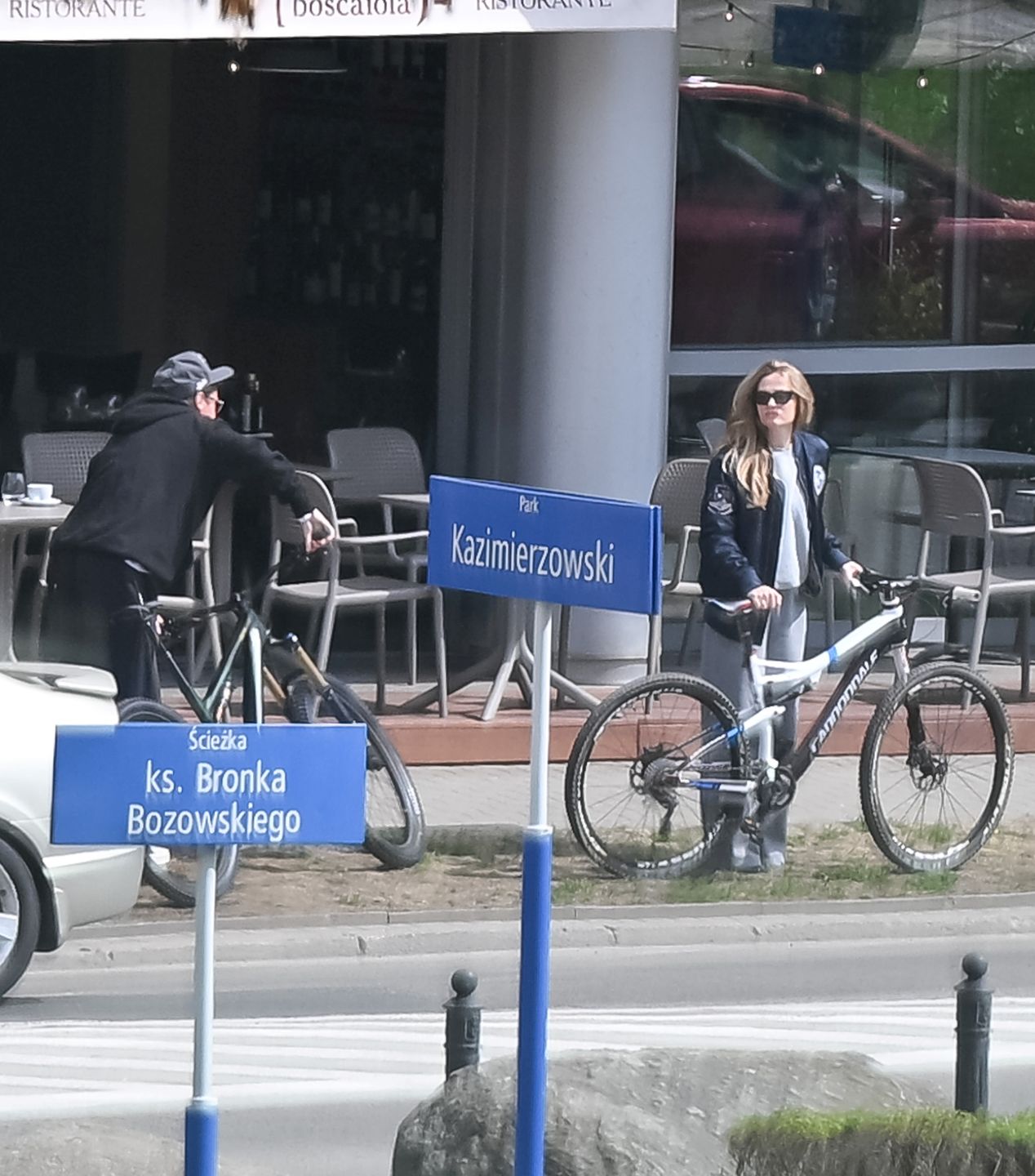 Kuba Wojewódzki i Żaneta Rosińska sfotografowani w restauracji