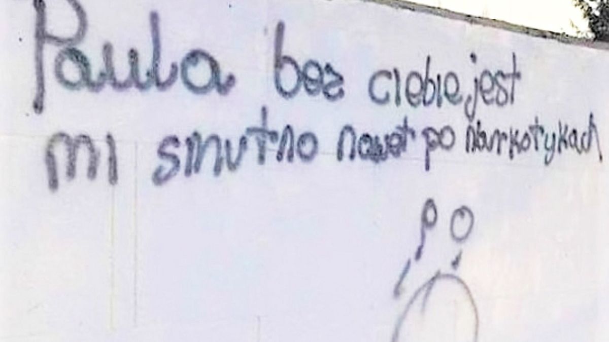 W tym miejscu miał powstać nowy pułtuski mural. Jednak zakochany artysta uprzedził prace, zamieszczając swoje wyznanie uczuć 