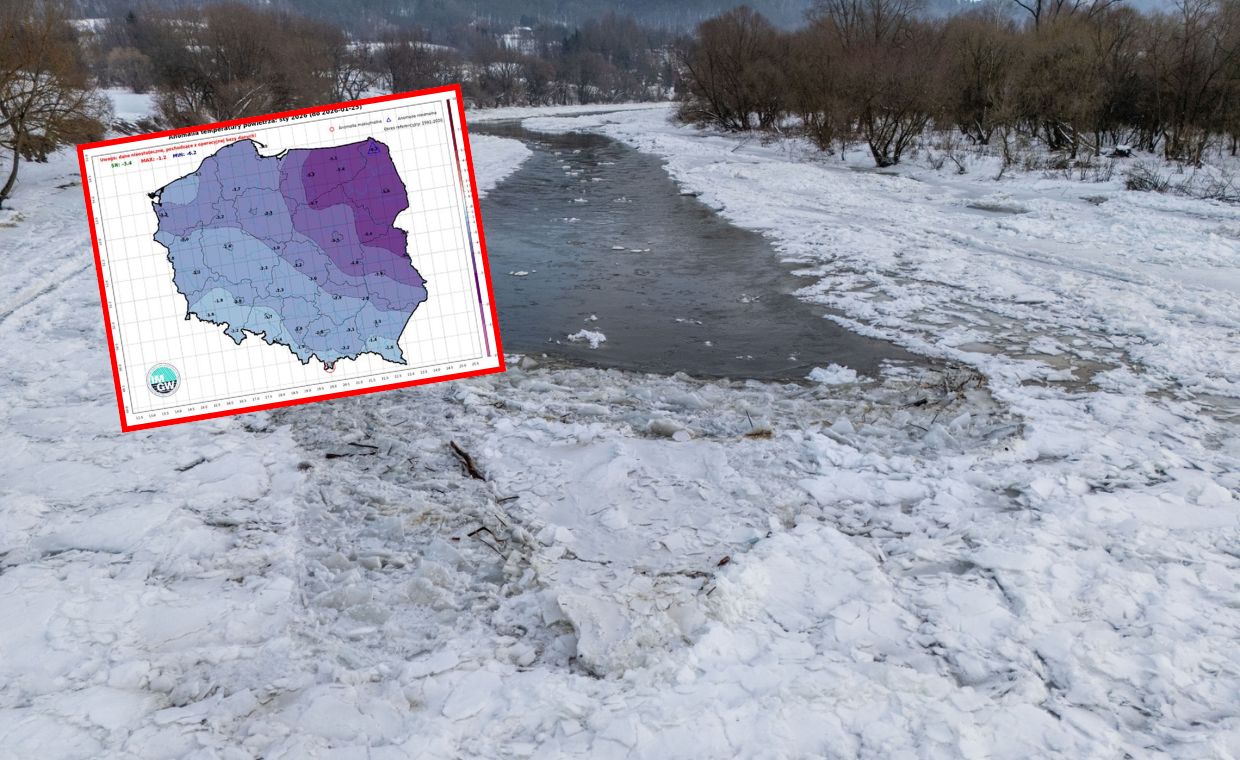 Tak zimno nie było od lat. IMGW pokazał mapę