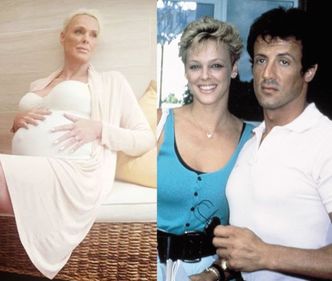 54-letnia (!) była żona Sylvestra Stallone'a JEST W CIĄŻY! (FOTO)