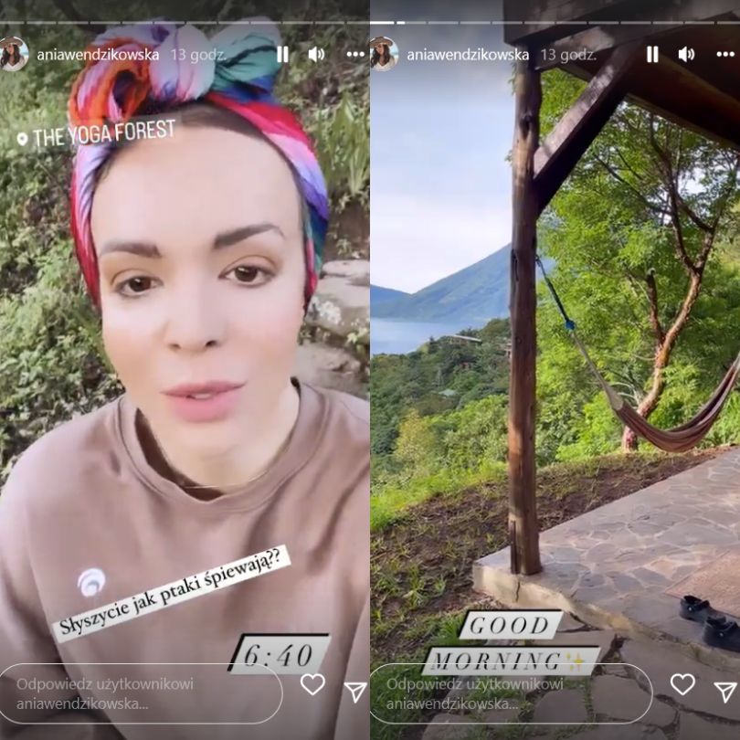 Anna Wendzikowska medytuje w Gwatemali