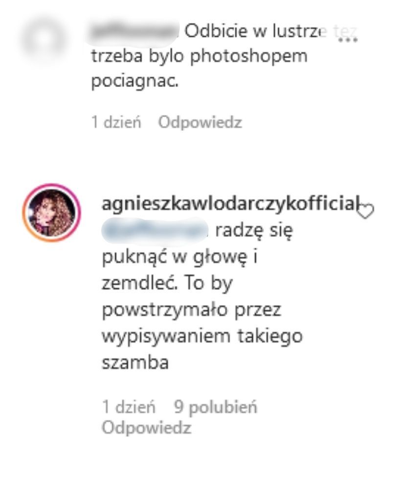 Agnieszka Włodarczyk posądzona o retuszowanie zdjęć