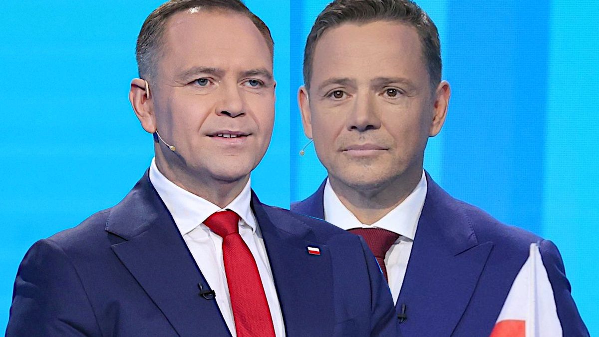 Karol Nawrocki i Rafał Trzaskowski