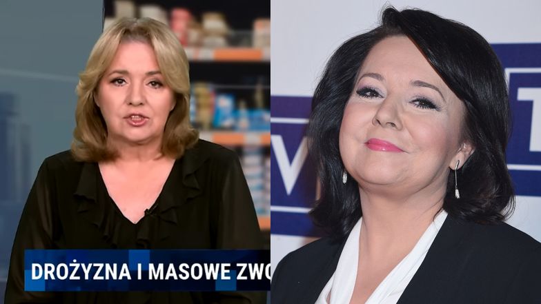 Tak Danuta Holecka wyglądała 30 lat temu. Miała wtedy grzywkę i dopiero nabierała telewizyjnego szlifu. Bardzo się zmieniła?