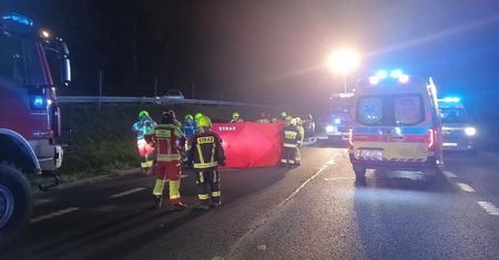 Tragiczny wypadek. Na drodze zginęła kobieta