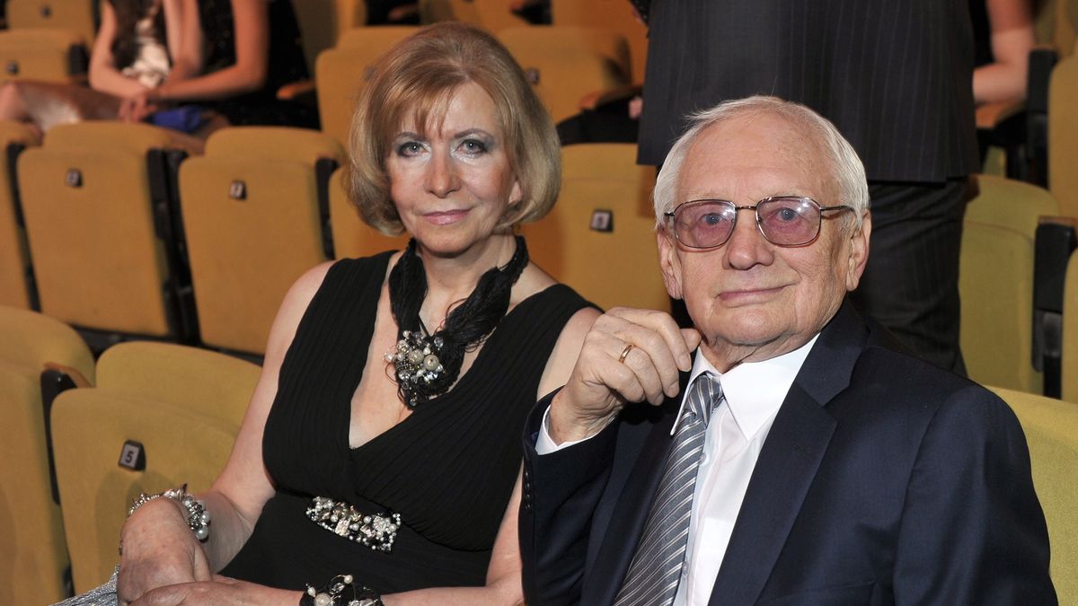 Witold Pyrkosz z żoną Krystyną
