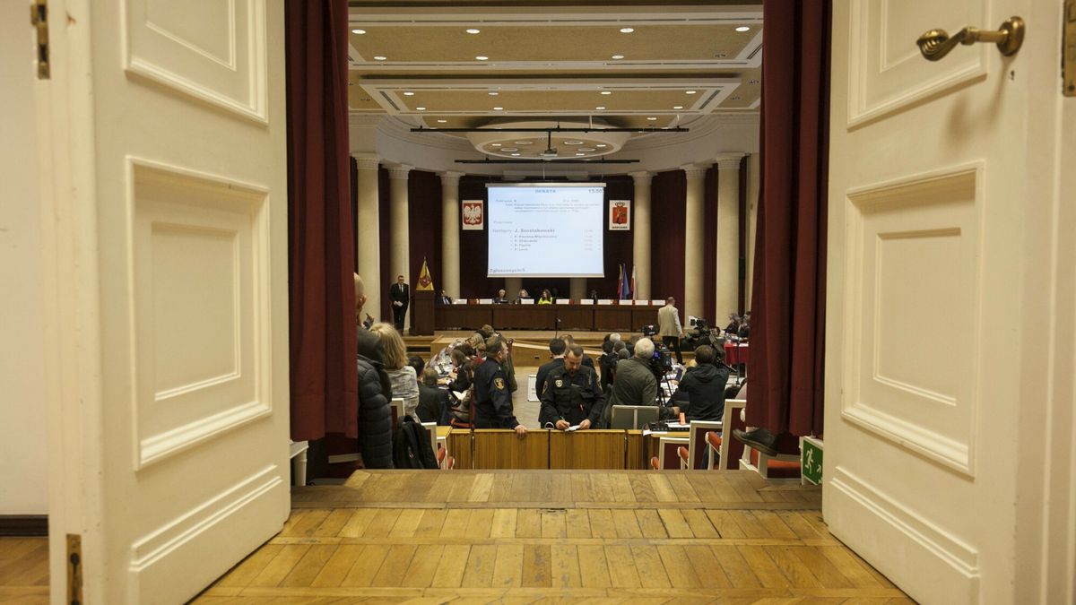 LVII sesja Rady m. st. Warszawy
16.11.2017 Warszawa, Obrady Rady Miasta Warszawy. fot.Lukasz Zakrzewski/REPORTER
Lukasz Zakrzewski/REPORTER