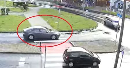 To rondo będzie słynne na całą Polskę. Kolejny kierowca przyłapany