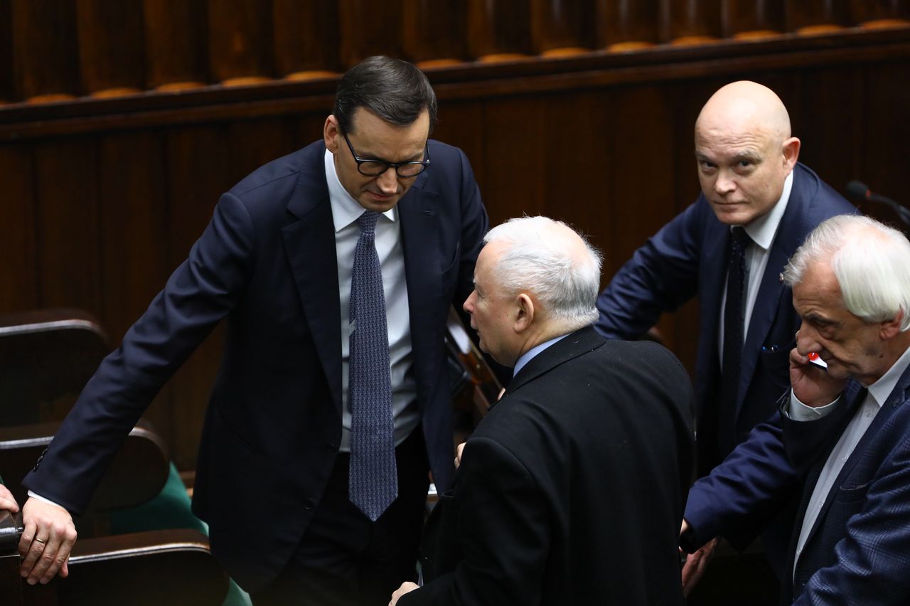 Prezes PiS o Morawieckim. Dwuznaczne słowa