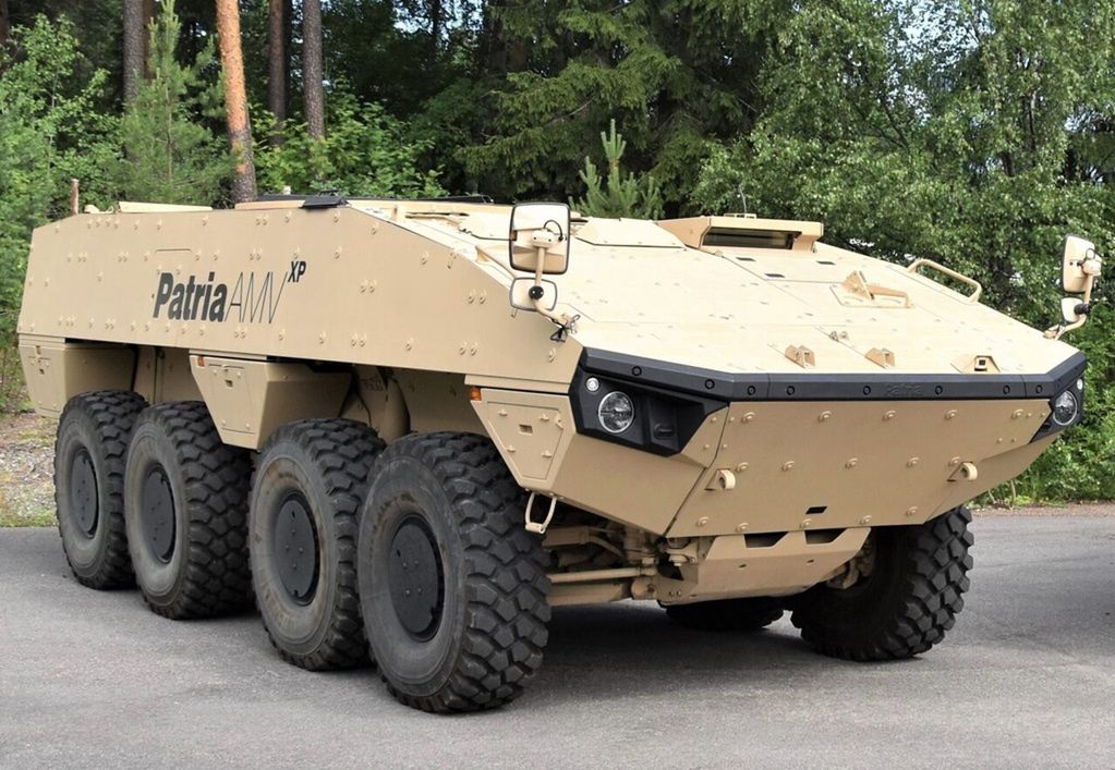 Transporter Patria AMV XP w wersji bazowej